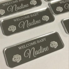 Load image into Gallery viewer, Engraved Rectangle Mini Favour Plaque