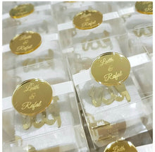 Load image into Gallery viewer, Engraved Round Favour Tag