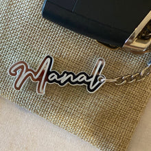 Load image into Gallery viewer, Layered Name Key Chain