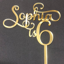 Load image into Gallery viewer, CUSTOM CAKE TOPPER
