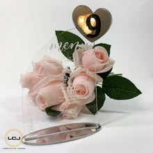 Load image into Gallery viewer, Heart Combined Menu & Table Number