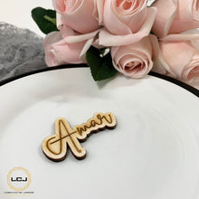 Load image into Gallery viewer, Engraved Cut out Place Cards