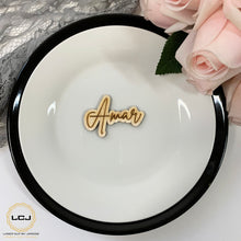 Load image into Gallery viewer, Engraved Cut out Place Cards