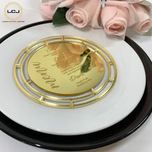 Load image into Gallery viewer, Round Cut Out Menu