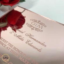 Load image into Gallery viewer, Reflect Rectangle Wedding Invitation