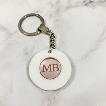 Load image into Gallery viewer, Engraved Initial Key Chain