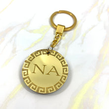 Load image into Gallery viewer, Greek Inspired Pattern Key Chain