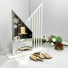 Load image into Gallery viewer, Twin trapezoid 'days till xmas' countdown