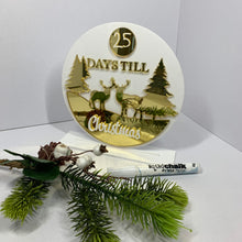 Load image into Gallery viewer, Reindeer 'Days till Christmas' countdown