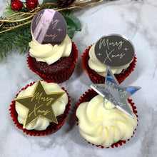 Load image into Gallery viewer, Merry Xmas Engraved plaque (pk 6 or 12)