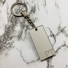 Load image into Gallery viewer, Rectangle Mirror Key Chain