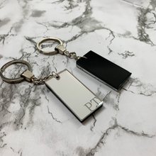 Load image into Gallery viewer, Rectangle Mirror Key Chain
