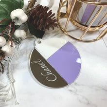 Load image into Gallery viewer, &#39;Stained Glass&#39; Inspired Round Christmas Ornament
